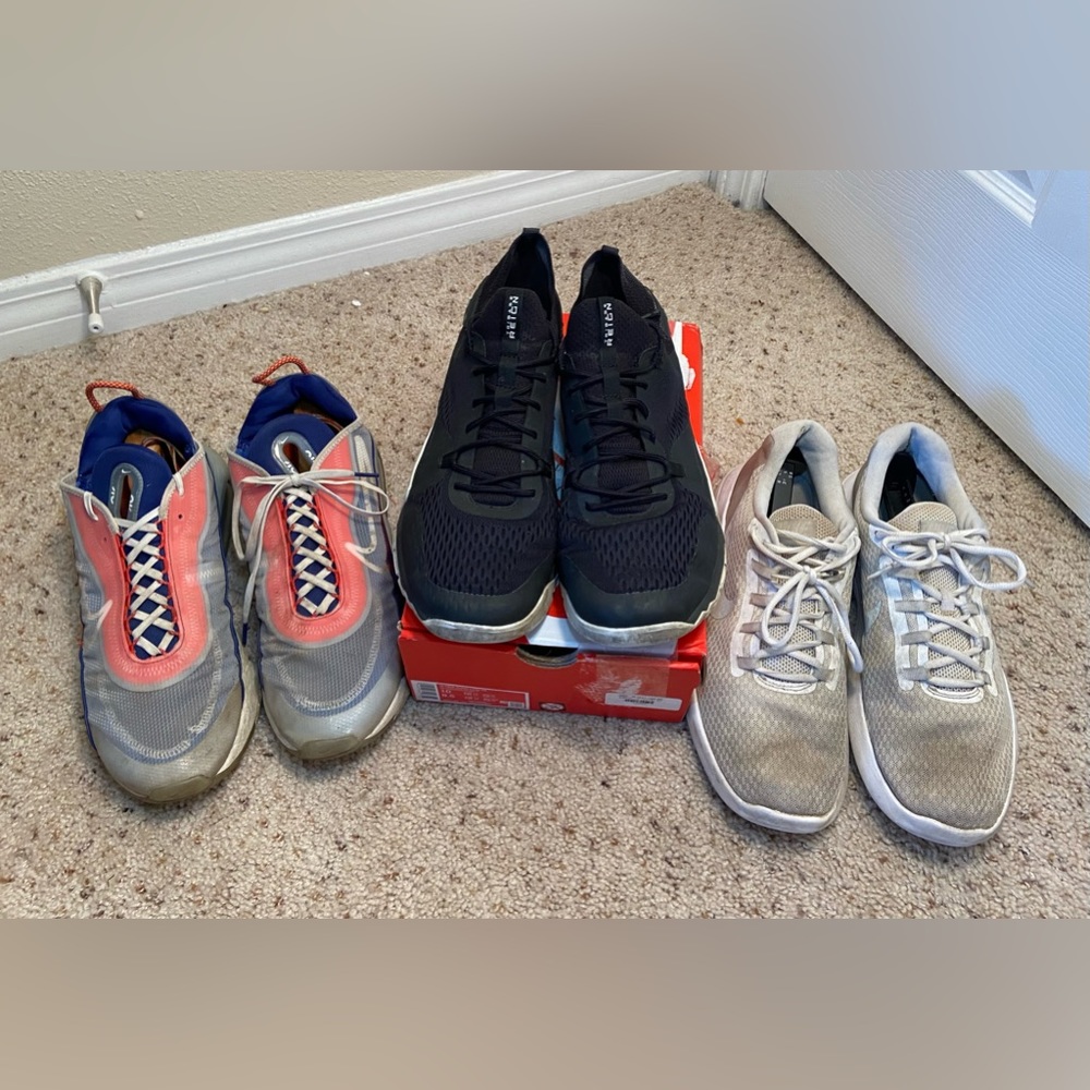 Mens Nike/under armor shoe lot size 13 used